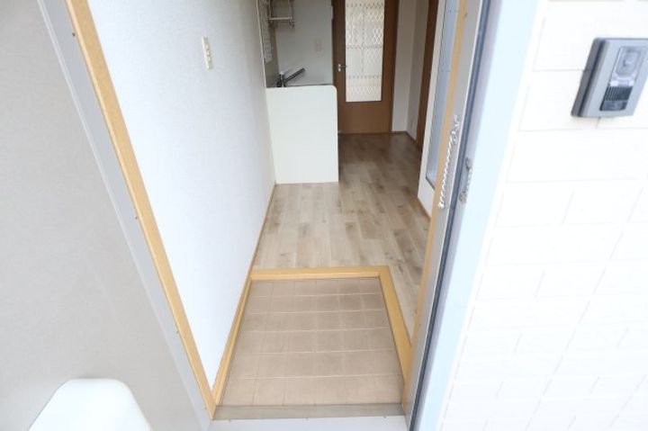 奈良県橿原市木原町(マンション)の賃貸物件201の玄関