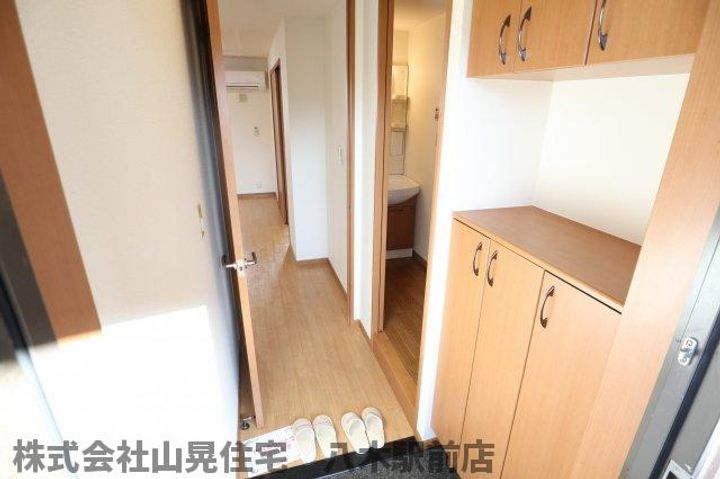 奈良県橿原市木原町(マンション)の賃貸物件205の玄関