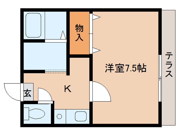 駒井ハイツの間取り