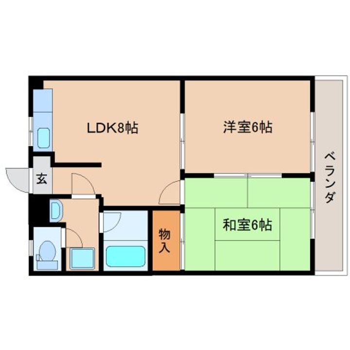 メゾン良305の間取り