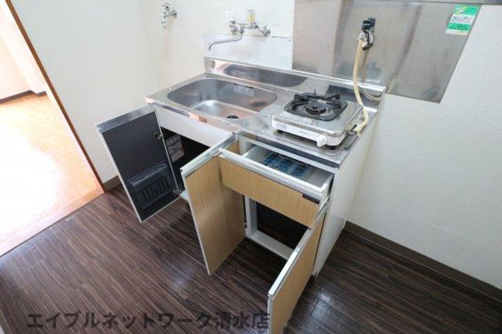 静岡県静岡市清水区追分3丁目(マンション)の賃貸物件のキッチン