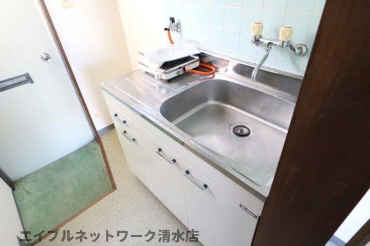 静岡県静岡市清水区向田町(アパート)の賃貸物件のキッチン