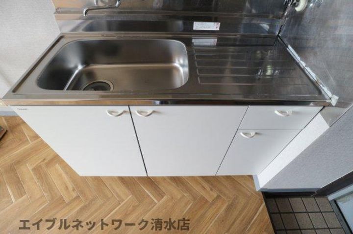 静岡県静岡市清水区三保(マンション)の賃貸物件のキッチン