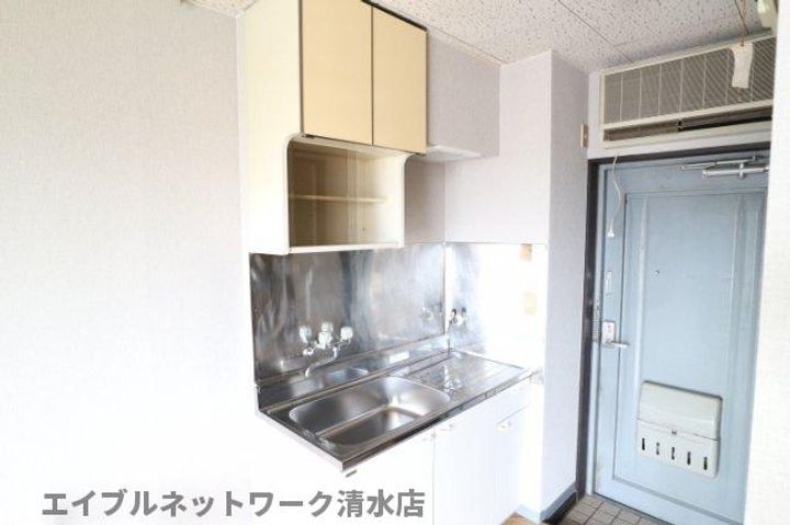静岡県静岡市清水区三保(マンション)の賃貸物件のキッチン