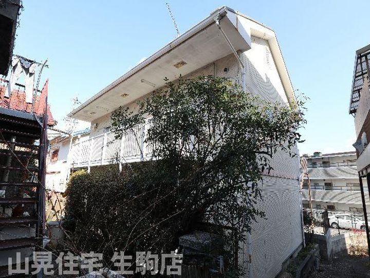 奈良県生駒市西旭ケ丘(アパート)の賃貸物件の外観
