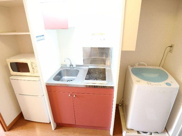 京都府相楽郡精華町桜が丘1丁目(マンション)の賃貸物件のキッチン