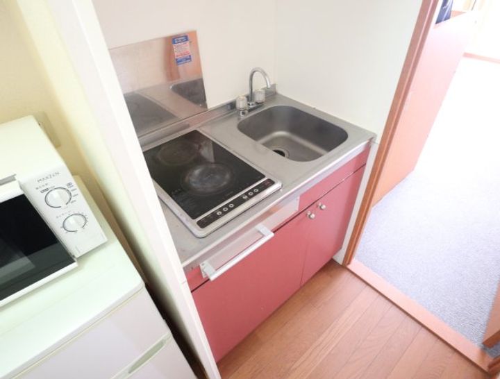 奈良県奈良市中山町(マンション)の賃貸物件のキッチン