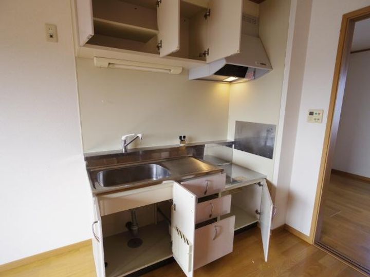 奈良県天理市楢町(アパート)の賃貸物件のキッチン