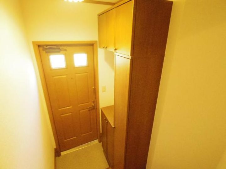 奈良県天理市西長柄町(アパート)の賃貸物件の玄関
