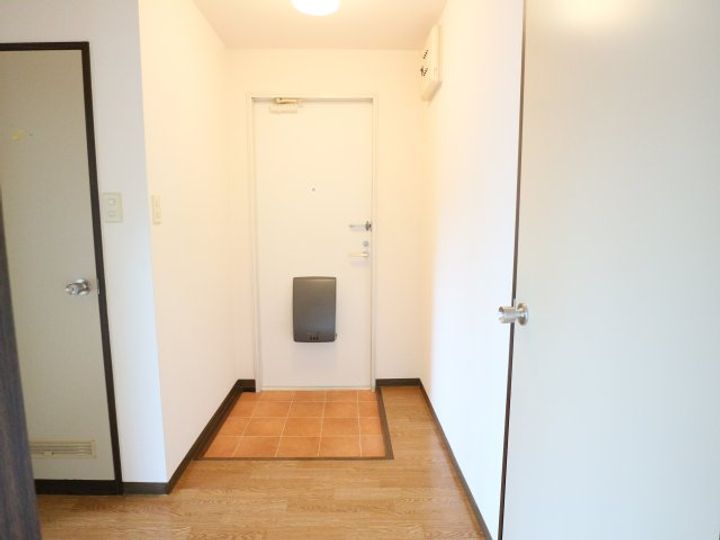 奈良県大和郡山市小泉町(アパート)の賃貸物件の玄関