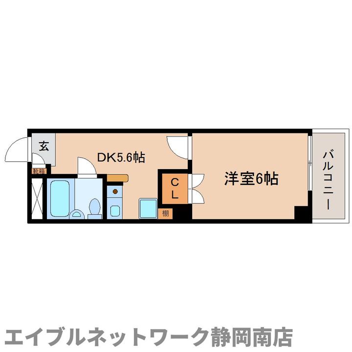 畑ハイツの間取り