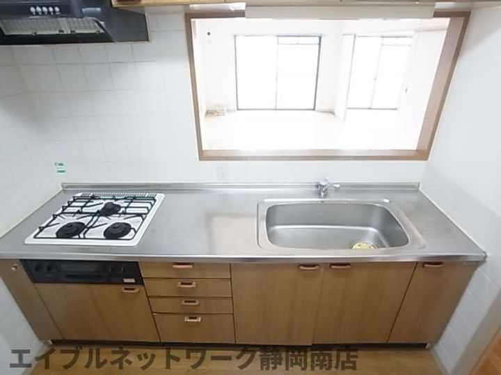 村上中田ハイツのキッチン