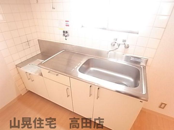 奈良県大和高田市大字築山(アパート)の賃貸物件のキッチン