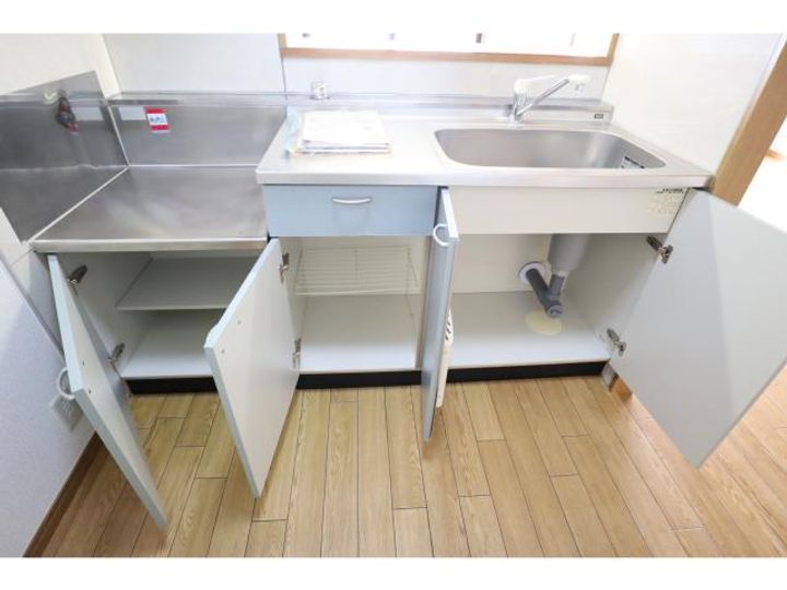 奈良県大和高田市大字市場(マンション)の賃貸物件のキッチン
