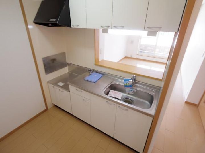 奈良県大和高田市中今里町(アパート)の賃貸物件のキッチン