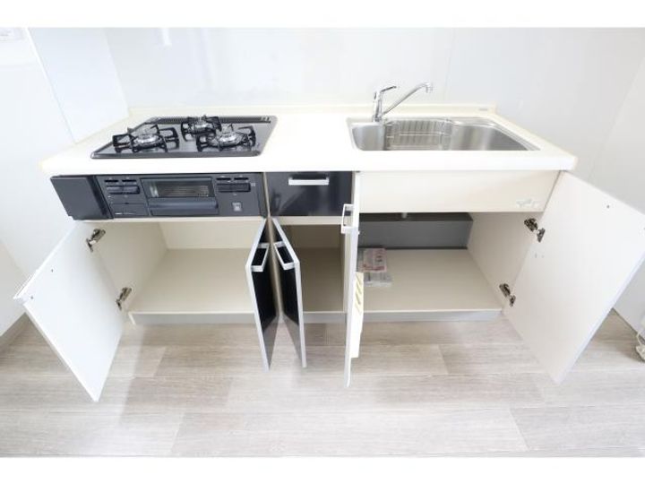 奈良県葛城市北花内(マンション)の賃貸物件205のキッチン