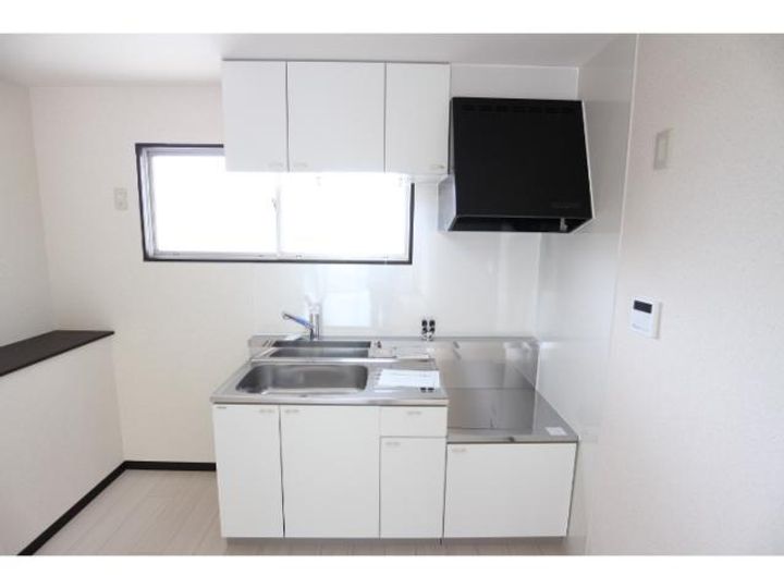 奈良県北葛城郡上牧町下牧3丁目(マンション)の賃貸物件のキッチン