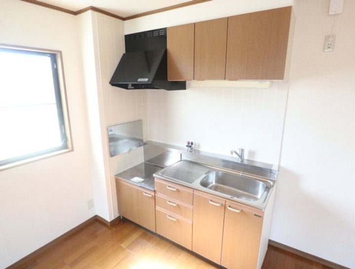 京都府相楽郡精華町光台4丁目(アパート)の賃貸物件のキッチン