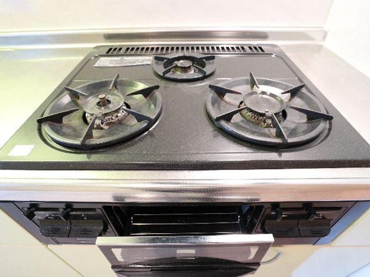 奈良県奈良市西大寺南町(マンション)の賃貸物件のキッチン