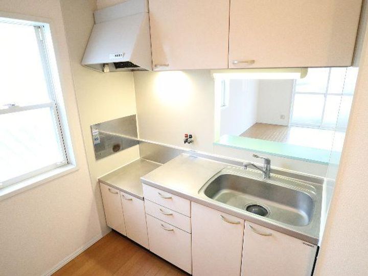 奈良県奈良市押熊町(アパート)の賃貸物件のキッチン