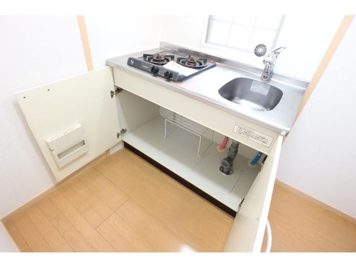 奈良県奈良市西大寺北町1丁目(マンション)の賃貸物件のキッチン