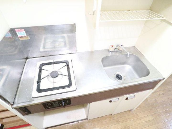 奈良県奈良市西大寺芝町1丁目(マンション)の賃貸物件のキッチン