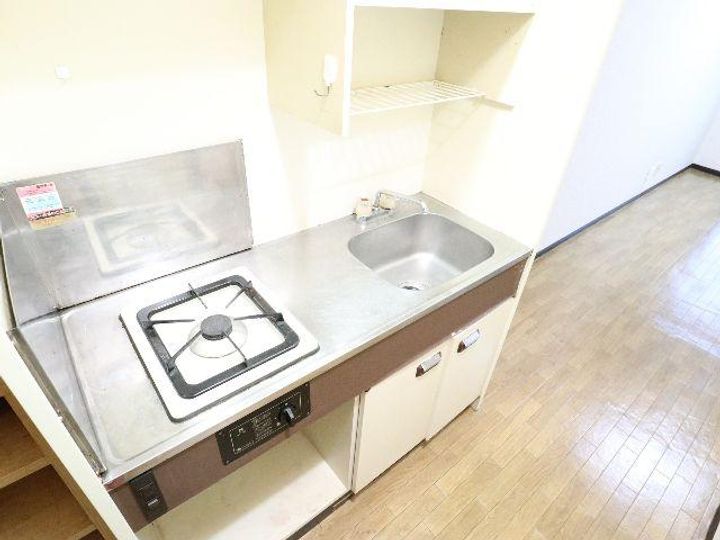 奈良県奈良市西大寺芝町1丁目(マンション)の賃貸物件のキッチン