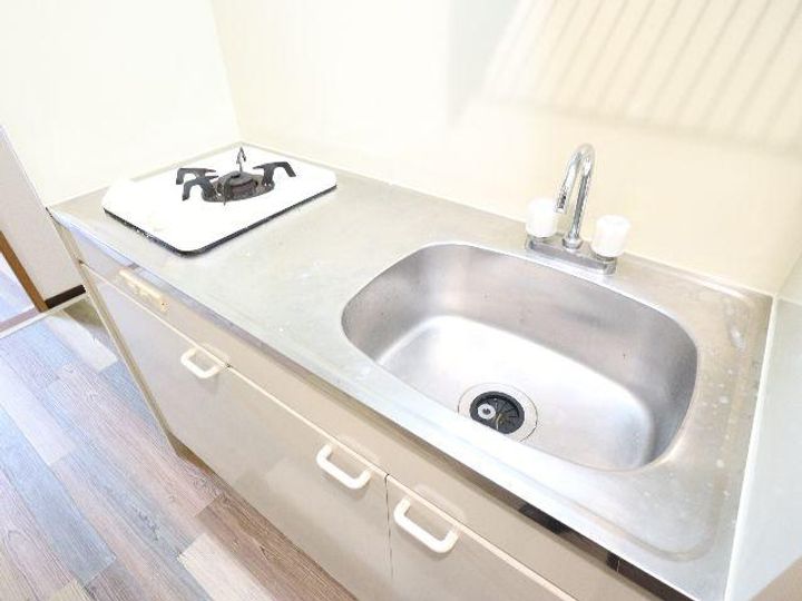 奈良県奈良市若葉台3丁目(マンション)の賃貸物件のキッチン