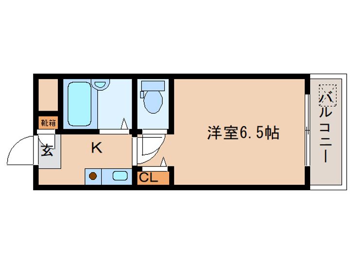 京都府木津川市相楽(マンション)の賃貸物件の間取り