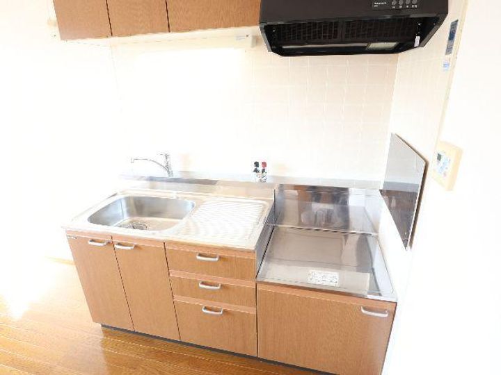 京都府木津川市兜台3丁目(アパート)の賃貸物件のキッチン