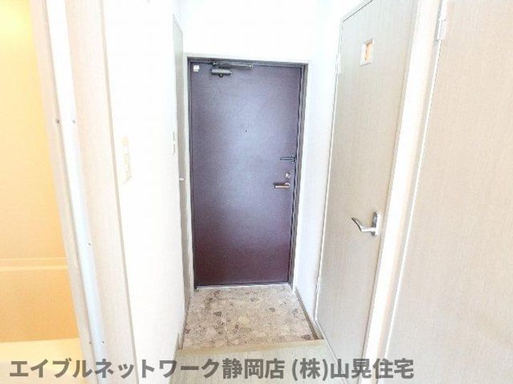 静岡県静岡市葵区鷹匠3丁目(マンション)の賃貸物件の玄関
