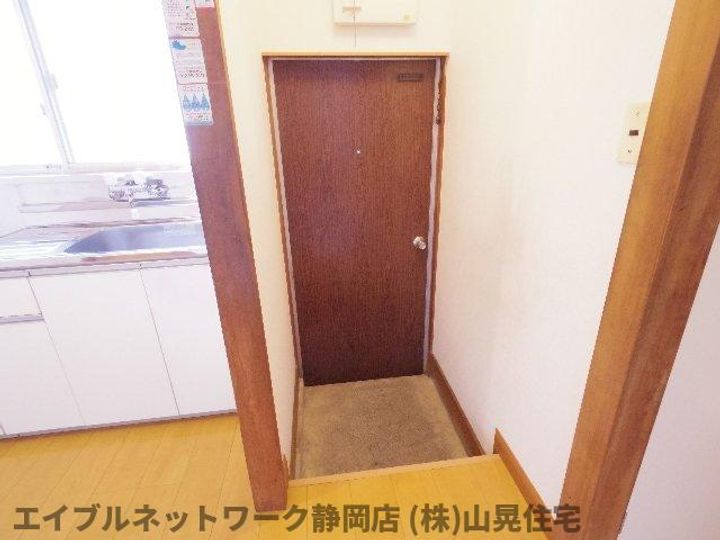 静岡県静岡市葵区田町6丁目(アパート)の賃貸物件の玄関