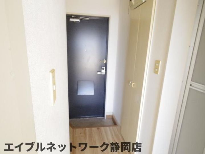 静岡県静岡市葵区東千代田1丁目(マンション)の賃貸物件の玄関