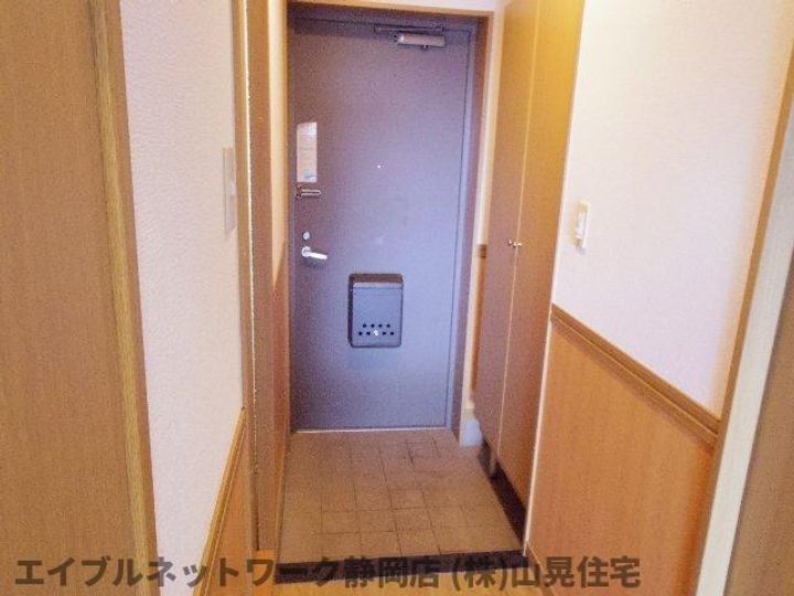 静岡県静岡市駿河区丸子新田(マンション)の賃貸物件の玄関