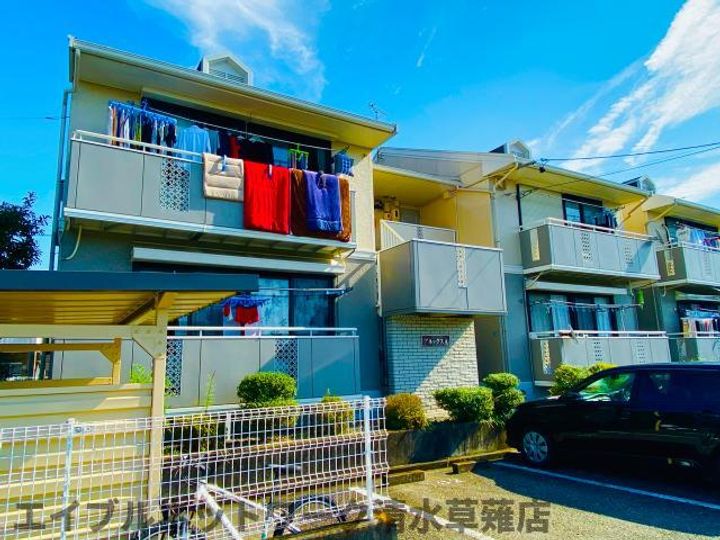 静岡県静岡市葵区南瀬名町(アパート)の賃貸物件の外観