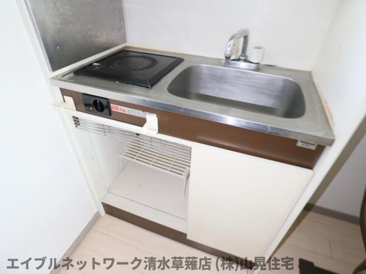 静岡県静岡市駿河区谷田(マンション)の賃貸物件206のキッチン