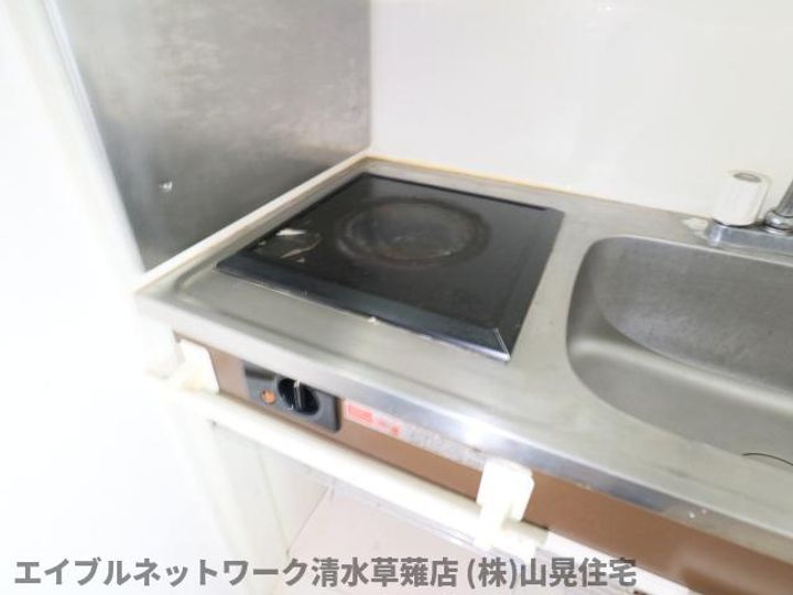 静岡県静岡市駿河区谷田(マンション)の賃貸物件206のキッチン