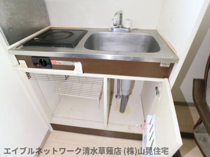 静岡県静岡市駿河区谷田(マンション)の賃貸物件206のキッチン