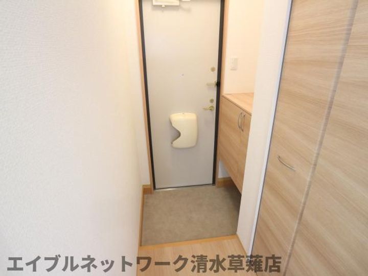 静岡県静岡市清水区長崎新田(アパート)の賃貸物件102の玄関