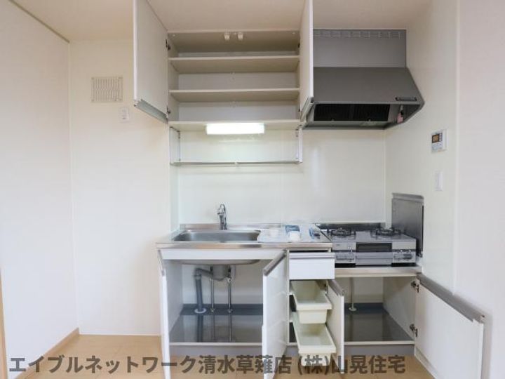 静岡県静岡市清水区半左衛門新田(アパート)の賃貸物件202のキッチン