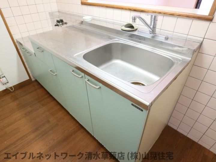静岡県静岡市清水区馬走(マンション)の賃貸物件203のキッチン
