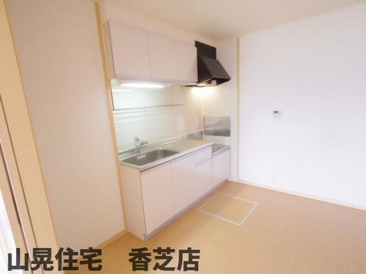 奈良県香芝市旭ケ丘2丁目(アパート)の賃貸物件102のキッチン