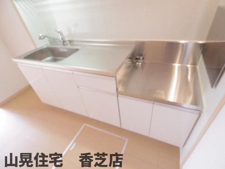 奈良県香芝市旭ケ丘2丁目(アパート)の賃貸物件102のキッチン