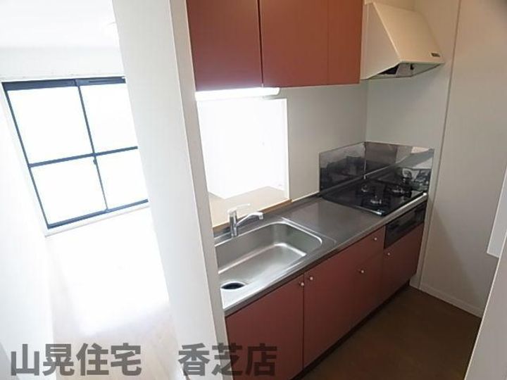 奈良県香芝市上中(テラスハウス)の賃貸物件107のキッチン