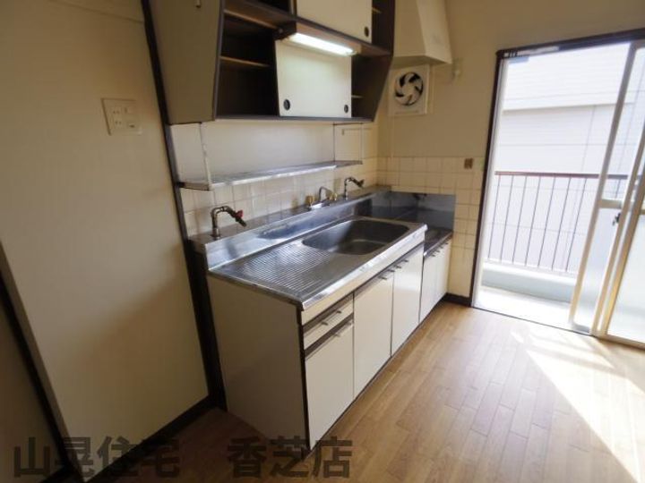 奈良県香芝市藤山1丁目(マンション)の賃貸物件406のキッチン