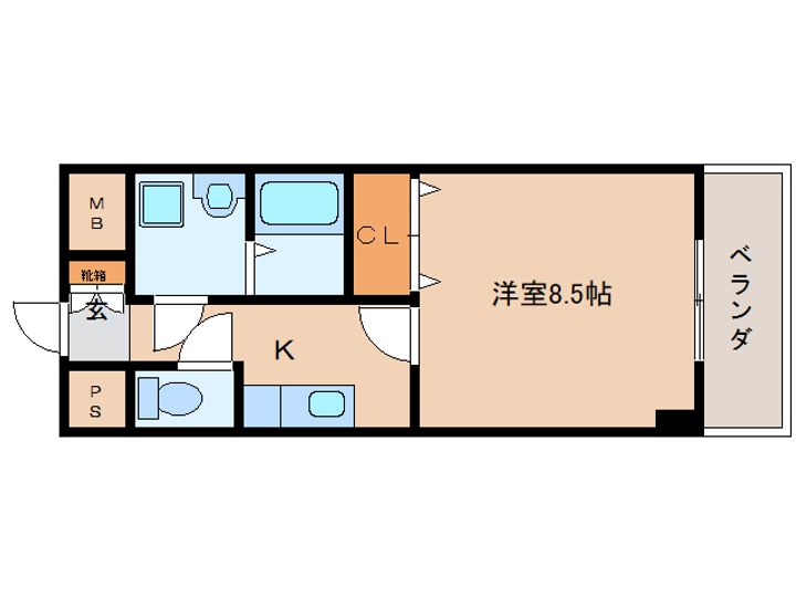 プティパレ301の間取り