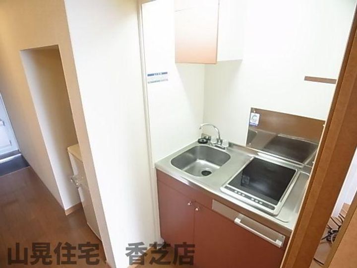 奈良県香芝市別所(アパート)の賃貸物件102のキッチン