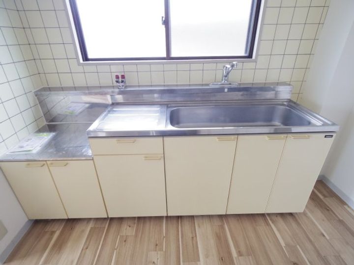 奈良県天理市勾田町(マンション)の賃貸物件のキッチン