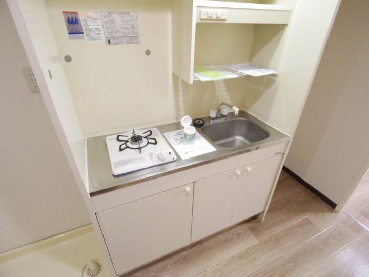 奈良県天理市指柳町(マンション)の賃貸物件のキッチン