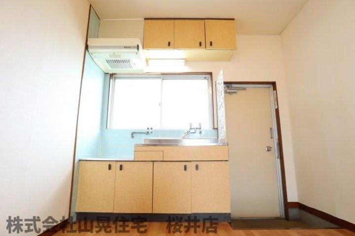 奈良県桜井市大字谷(マンション)の賃貸物件302のキッチン